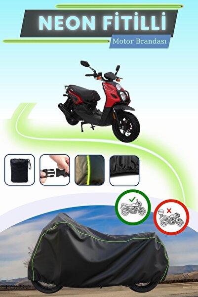 Cemku Cool أسود قماش مجدّل حقيبة، قفل غير متوافق مع مونديال 150 أرجنت موتور ب...