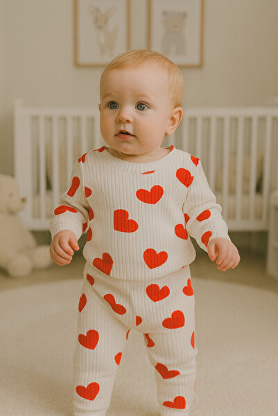 Pamira KIZ BEBEK İKİLİ PİJAMA TAKIMI