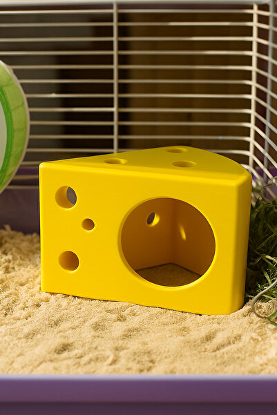 MD×JOA Hamster Yuvası ※ Hamster Evi ※ Sarı Renk ※ Hamster Kafesi ve Habitatı ...