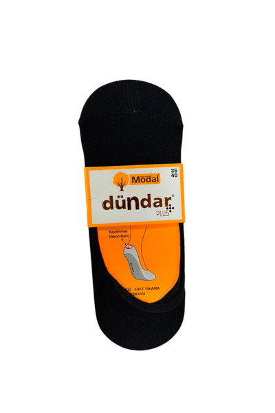 Dündar Modal Silicone Ballerina Socks, Pack of 6