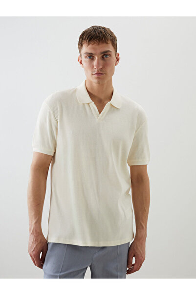 LC Waikiki Nevavm with a Difference Polo Collar Men's T-Shirt