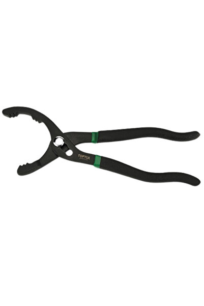 TOPTUL Cleste JDAA1010 pentru filtru ulei, capacitate deschidere 50-80 mm, lungime 10 inch/ 254 mm