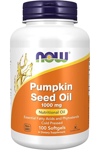 Genel Markalar Pumpkin Seed Oil 1000 mg with Essential Fatty Acids and Phytos...