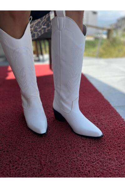 Seyla Tezcan Uzun Kovboy Çizme