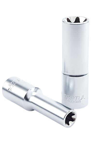 TOPTUL Cheie BAEH1616 tubulara lunga TOPTUL, antrenor patrat 1/2 inch, profil stea-interior, deschidere che