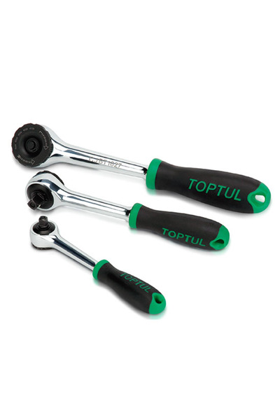 TOPTUL CJBT0816 trainer, reversible ratchet, quick release, toothless, 1/4 square trainer