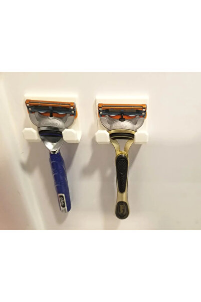 SORA DESIGN حامل شفرات الحلاقة وشفرات الحلاقة المثبت على الحائط مكون من قطعتي...