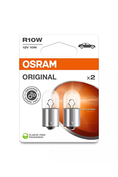 Osram Bec Original R10W 12V 10W BA15s Set 2 buc