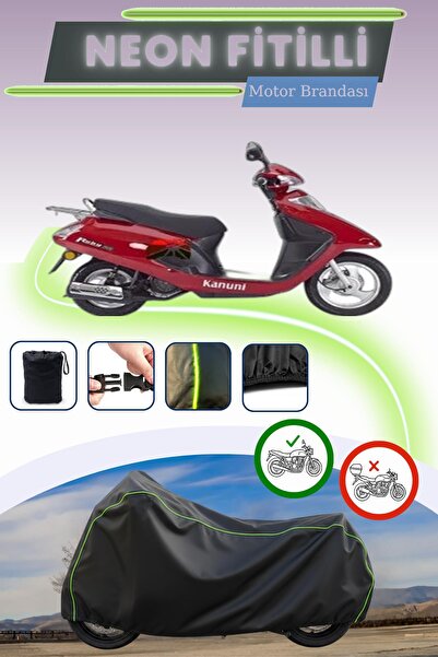 Cemku Cool حقيبة خلفية وقفل باللون الأسود النيون قماش مجدّل غير متوافقة مع كا...