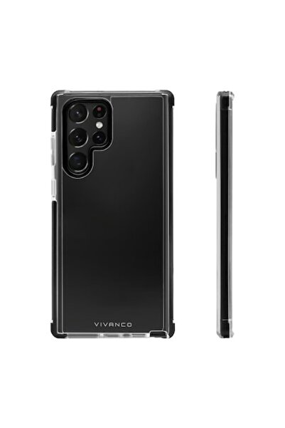 Vivanco Case for Samsung Galaxy S22 Ultra, Rock Solid Cover