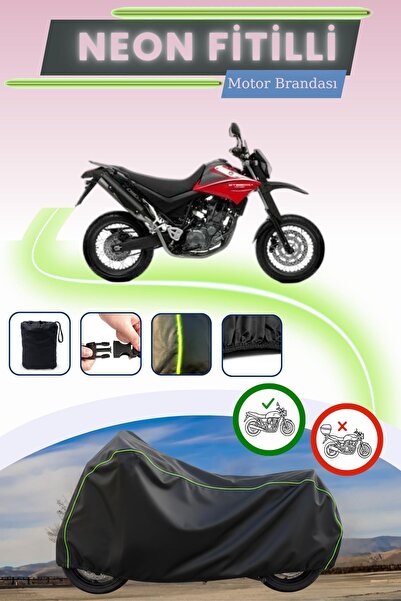 Cemku Cool قفل أسود قماش مجدّل حقيبة، لا يناسب دراجة ياماها XT 660 X النارية