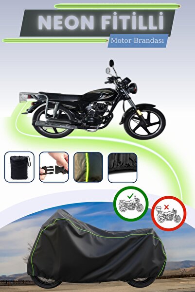 Cemku Cool أسود قماش مجدّل حقيبة، غطاء محرك كينج موتور KR-125-7D غير قابل للقفل