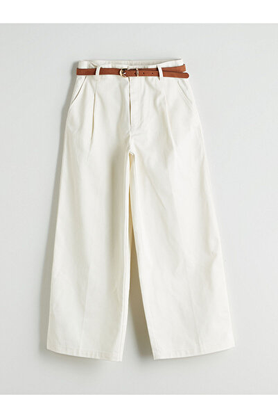 LC Waikiki Wideleg Pleated Girl's Trousers