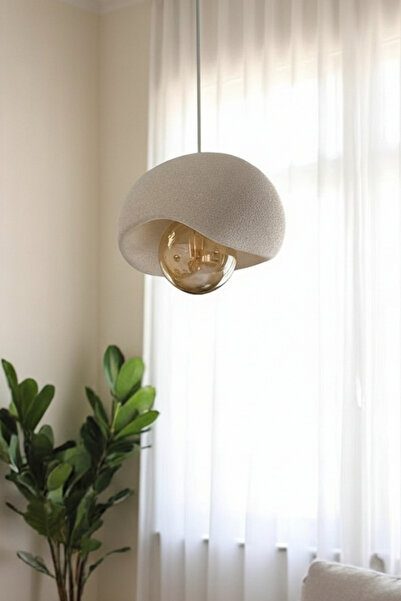 UĞUR MOBİLYA İKİ SARKIT BEYAZ BOHEM AVİZE + İKİ G95 BÜYÜK RUSTİK AMPÜL