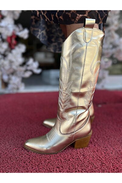 Seyla Tezcan Uzun Kovboy Çizme