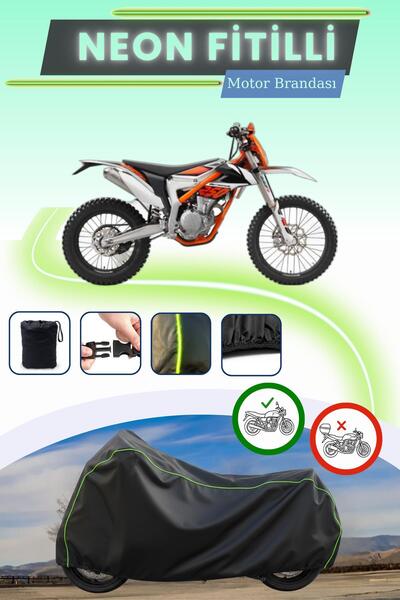 Cemku Cool غطاء محرك متوافق مع KTM 250 F Freeride متوافق مع غطاء المحرك باللو...