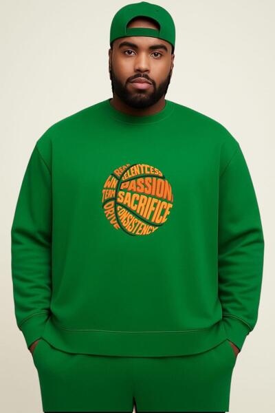 DM DOLCE MORE سترة رياضية كبيرة الحجم للجنسين مطبوعة بكرة سلة من القطن الممشط...