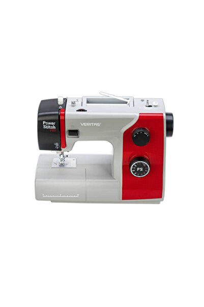 VERITAS Masina de cusut Power Stitch PRO, 17 Programe, 850 Imp/Min, 90W, Rosu/Argintiu