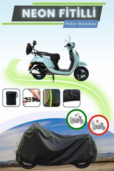 Cemku Cool غطاء محرك أسود متوافق مع نيون فيتيلي أورورا AR 50-8 متوافق مع الإس...