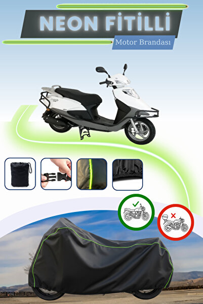 Cemku Cool قماش محرك متوافق مع نيون فيتيل أبوش سبيدي 100i من بلاك لوك