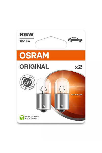 Osram Bec Original R5W 12V 5W BA15s Set 2 buc