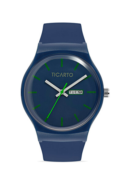 Ticarto Erkek Slikon Lacivert Kol Saati TCTSR004405S0201