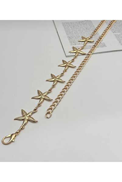MODA Curea cu lanț de stele de mare. Curea pentru haină curea pentru rochie c...