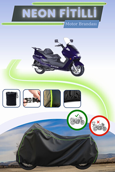 Cemku Cool أسود قماش مجدّل حقيبة، غطاء محرك بيسان سانتانا 150 بدون قفل