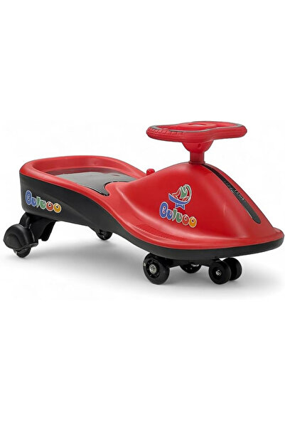 ALRWAD Magic Car for Kids - Magic Twister Car with LED Wheels, Push Toys and Music