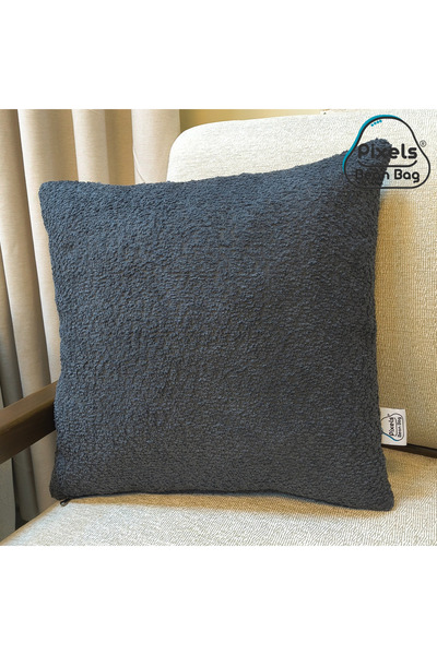 PixelsBeanBag Pixel Bean Bag Square Boucle Cushion Cover 45x45 cm (without filling)