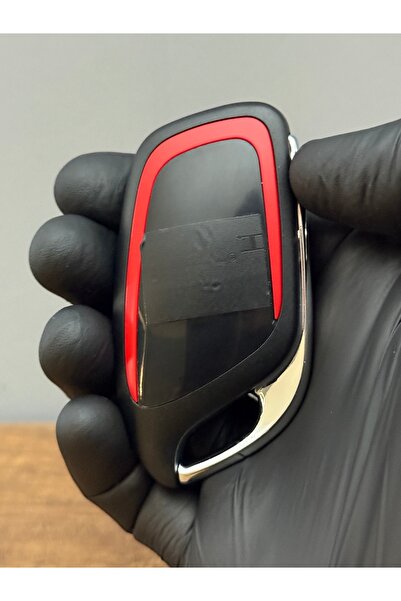 Luxe Aksesuarr Carcasa telecomenzii cu cheie inteligentă MG ZS cu 3 butoane Culoare negru roșu