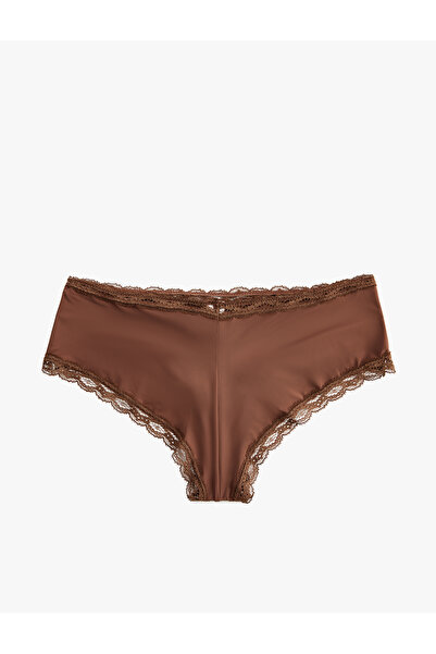 Koton Yüksek Bel Dantelli Hipster Külot