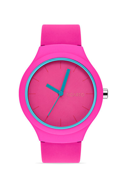 Ticarto Women's Silicone Fuchsia Wristwatch Tctsr005809S0353