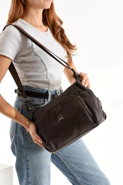 Baginn Women's Messenger Bag Crossbody Faux Leather Shoulder Bag 32*22 cm Mega Daily Shoulder Bag