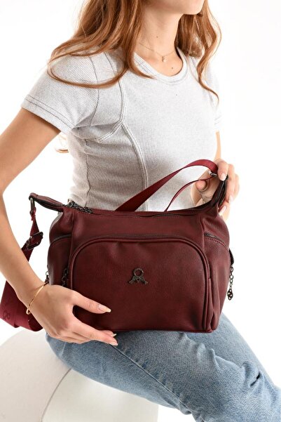 Baginn Women's Messenger Bag Crossbody Faux Leather Shoulder Bag 32*22 cm Mega Daily Shoulder Bag