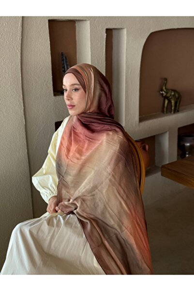 Modakaşmir Sunset Desen Bambu Şal