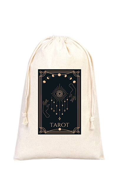 Boom town Tarot Kesesi Bez Kese 15x20cm bez çanta,el çantası