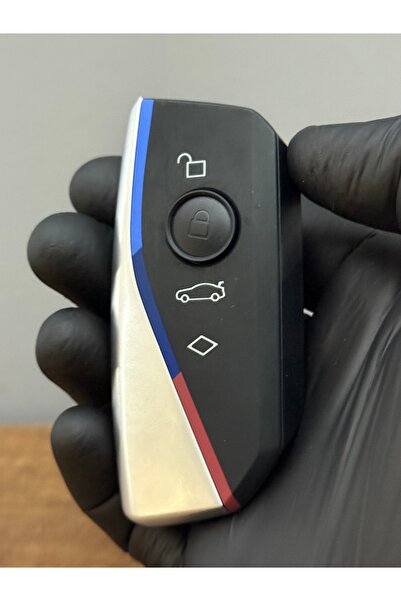 Luxe Aksesuarr Carcasă pentru telecomandă cu cheie cu 4 butoane Smart pentru convertizor modificat pentru BMW Seria F F10-F30-F11-F20-F40-F26