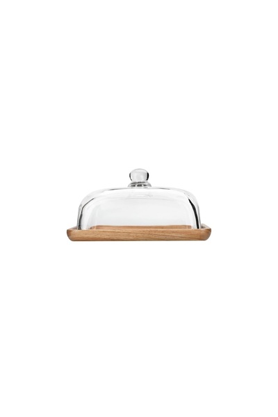 Porland Olyvie Jar Glass Storage Container with Lid