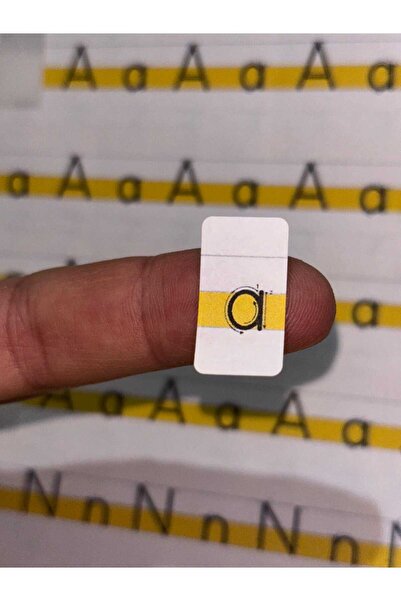 EĞLENCELİ SINIF Harf ve rakam sticker (maarif modele uygun)
