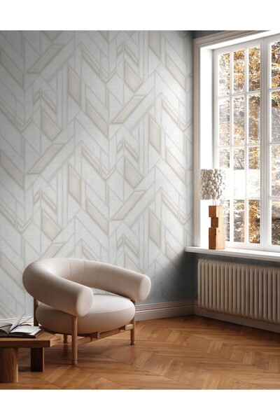 Adawall Infinite Shapes Design Duvar Kağıdı, Icon 24113-1, 16,50 M²