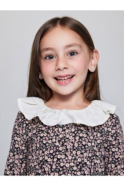 LC Waikiki Lcw Kids Floral Pattern Girls' T-Shirt