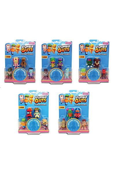 TOYFEST 1 Pcs - Stumble Guys 5-Pack Mini Figure Series 4 - 1 Pcs