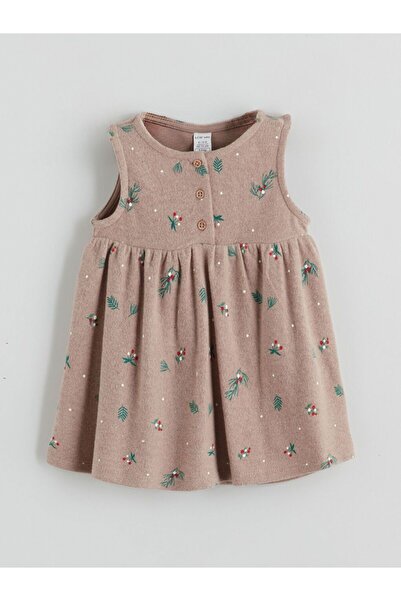 LC Waikiki LCW baby Bebe Yaka Kız Bebek Bluz ve Elbise 2'li