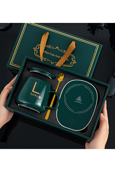 Trendmiya Usb Isıtıcılı 350ml Kupa Bardak