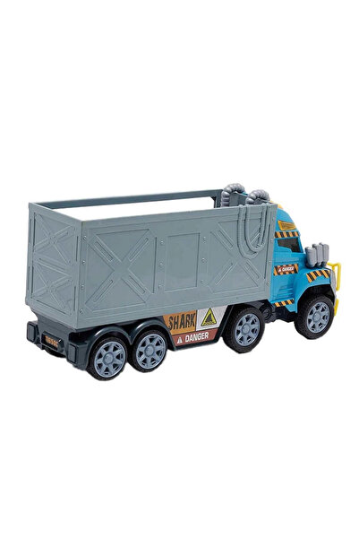 TOYFEST Teamsterz Monster Moverz Shark Rescue Truck with Sound and Light 40 cm