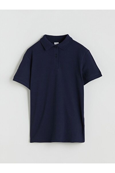 LC Waikiki LCW Kids Polo Yaka Kız Çocuk Tişört