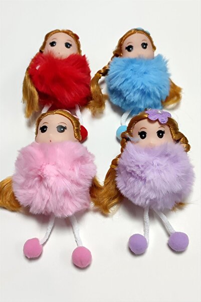 ZERO LAND سلسلة مفاتيح فروي للأطفال