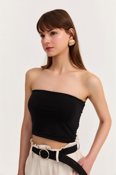 NEXUS Strapless Supported Crop Top