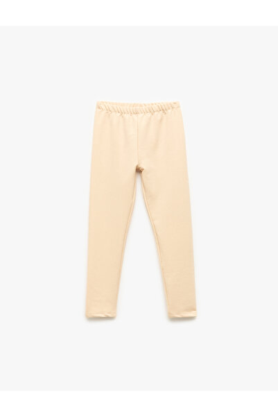 Koton Buy Elastic Waist Cotton Blend Glitter Long Leggings